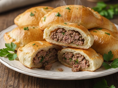 Фуршетные пирожки с мясом — набор 25 штук